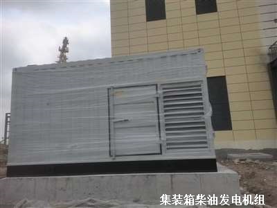 集裝箱柴油發(fā)電機(jī)組 供貨